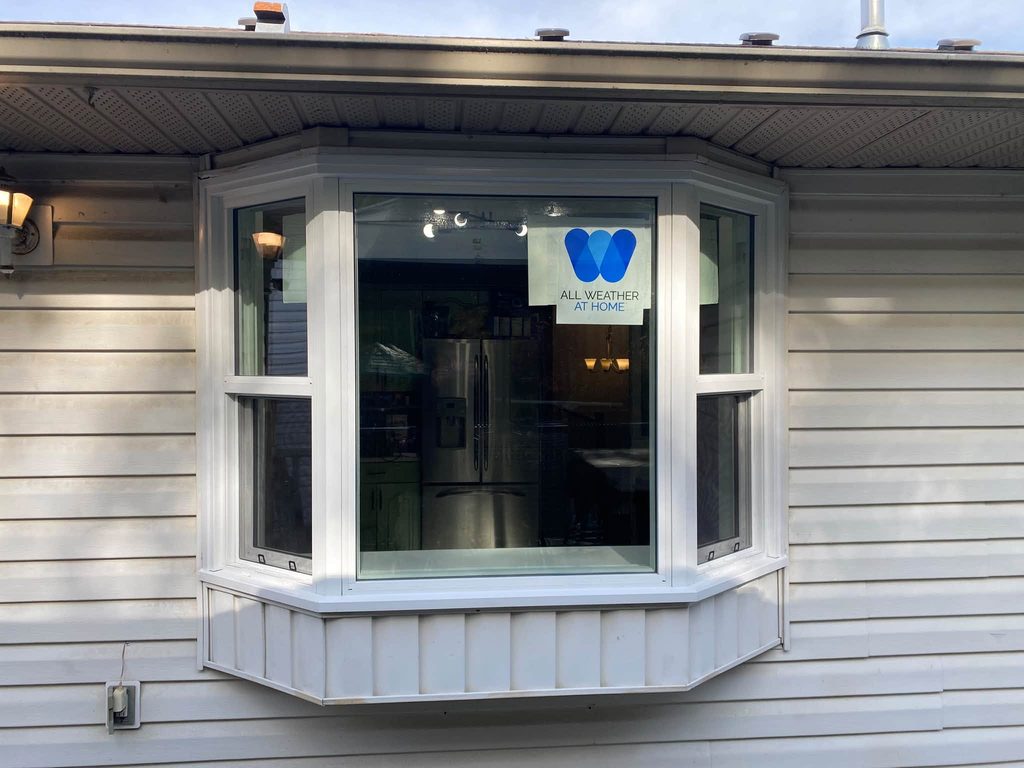 After: the same spot with a new white bay window by Lipstick